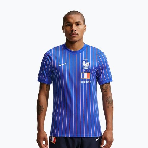 Herren-Fußballtrikot Nike FFF Academy Pro Pre-Match game royal/university red/white