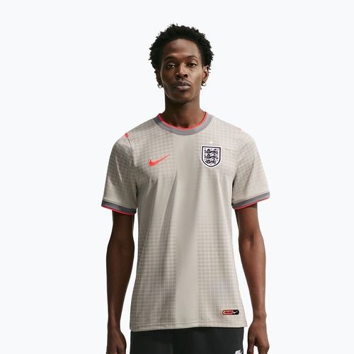 Herren-Fußballtrikot Nike England Academy Pro Pre-Match pewter grey/bright crimson