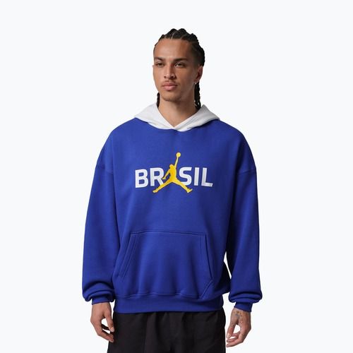 Bluza męska  Nike Jordan Brooklyn Fleece old royal/white