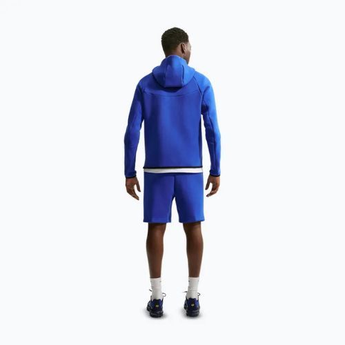 Herren-Fußballshorts Nike FFF Tech Fleece game royal/metallic copper