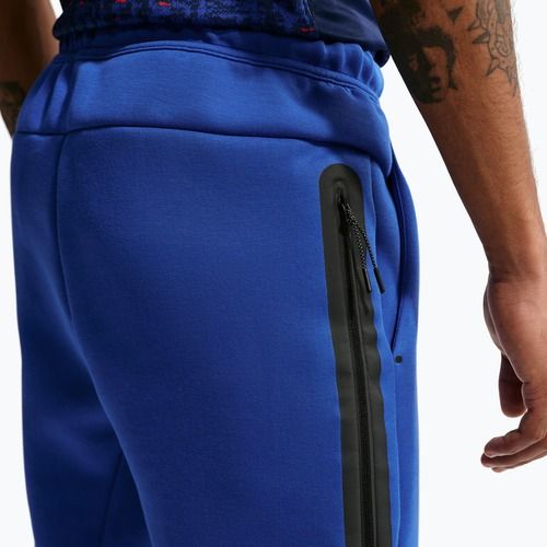 Herren-Fußballhose Nike FFF Tech Fleece Joggers game royal/metallic copper