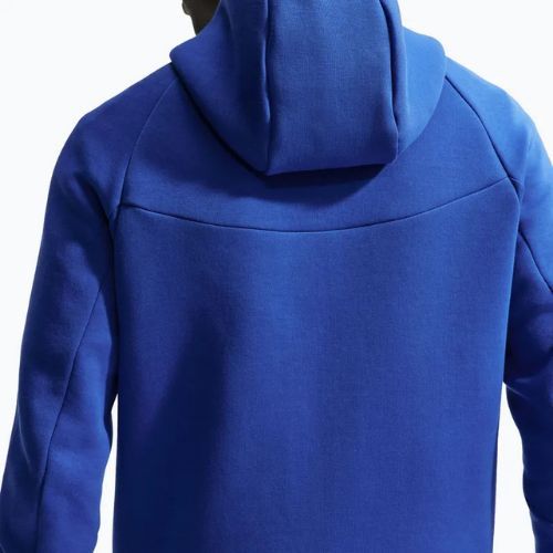 Herrenpullover Nike FFF Tech Fleece Windrunner Full Zip game royal/metallic copper