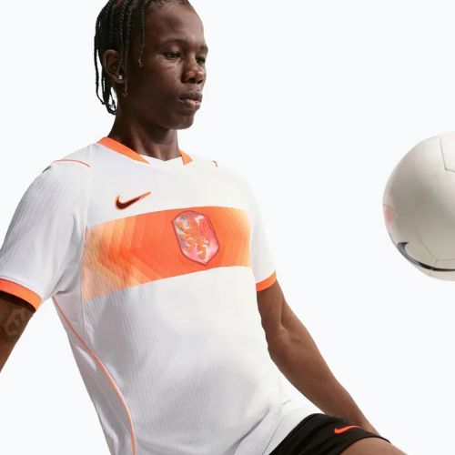 Herren-Fußballtrikot Nike Netherlands 2026/27 Away Match white/hyper crimson/black