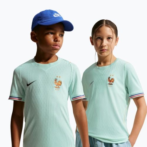 Kinder-Fußballtrikot Nike FFF 2026/27 Match Away igloo/monarch/monarch