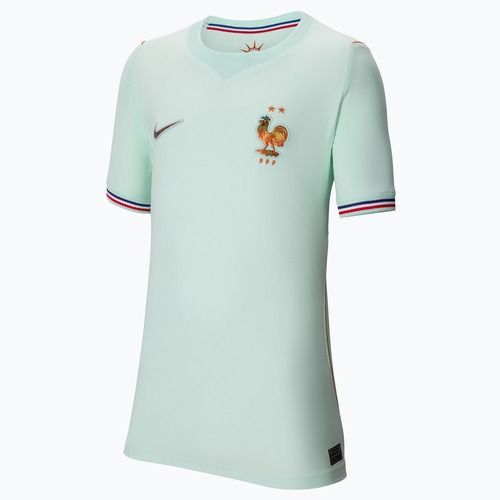 Kinder-Fußballtrikot Nike FFF 2026 Stadium Away igloo/monarch/monarch