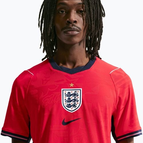 Herren-Fußballtrikot Nike England 2026 Match Away speed red/obsidian/white/obsidian