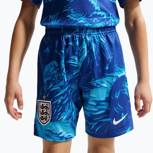 Kinder-Fußballshorts Nike England 2026/27 Stadium Goalkeeper astronomy blue/black/white