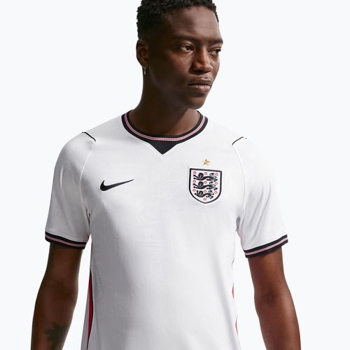 Herren-Fußballtrikot Nike England 2026 Stadium Home white/speed red/obsidian/obsidian