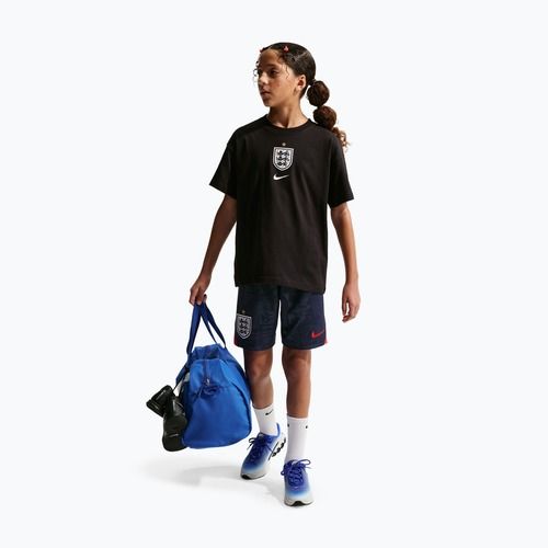 Kinder-Fußballshorts Nike England 2026 Stadium Away obsidian/speed red/white/speed red