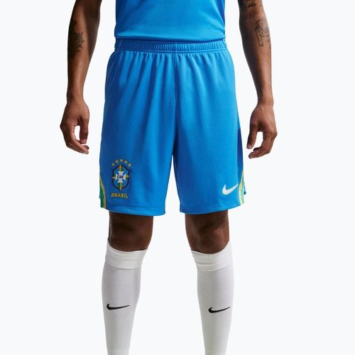 Herren-Fußballshorts Nike Brazil 2026 Stadium Home lt photo blue/light mint/white