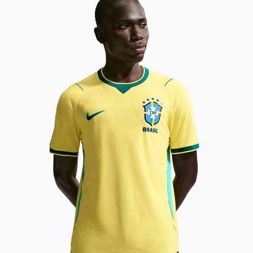 Herren-Fußballtrikot Nike Brazil 2026/27 Match Home canary/light mint/geode teal