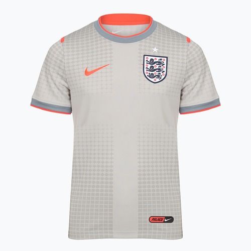 Kinder-Fußballtrikot Nike England Pre-Match pewter grey/bright crimson