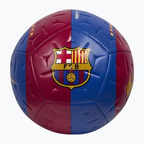 Fußball Nike Academy FC Barcelona game royal/cardinal red size 5