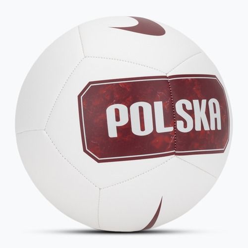 Fußball Nike Pitch Poland white size 5