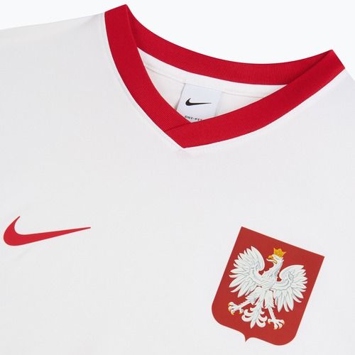 Herren-Fußballtrikot Nike Dri-Fit Poland Home 2026 white/field silver