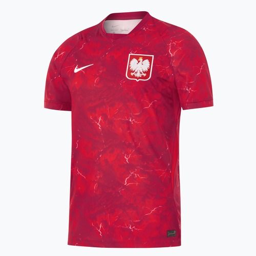 Herren-Fußballtrikot Nike Dri-Fit Poland Stadium Away 2026 noble red/sport red
