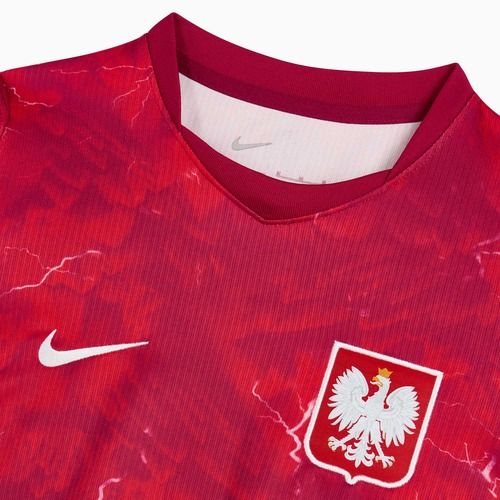 Damen-Fußballtrikot Nike Dri-Fit Poland Stadium Away 2026 noble red/sport red