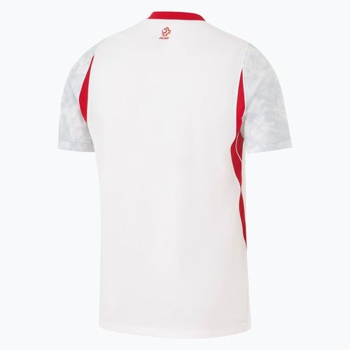 Herren-Fußballtrikot Nike Dri-Fit Poland Stadium Home 2026 white/field silver