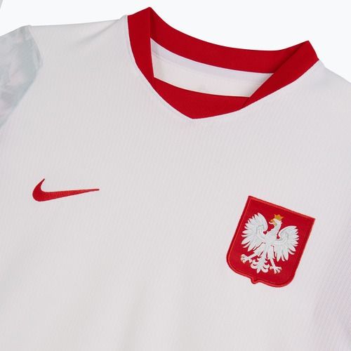 Damen-Fußballtrikot Nike Dri-Fit Poland Stadium Home 2026 white/field silver