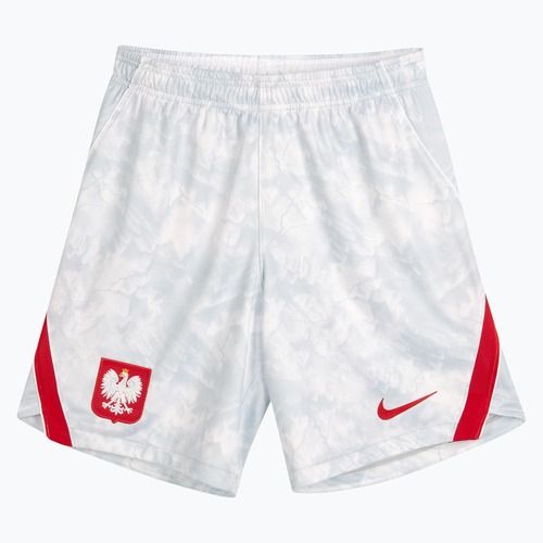 Herren-Fußballshorts Nike Dri-Fit Poland Stadium Home white/field silver