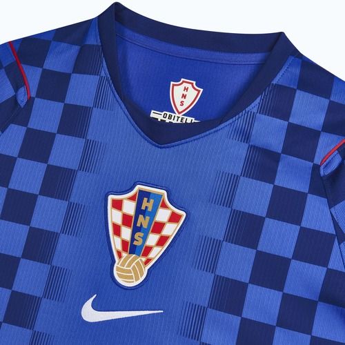 Herren-Fußballtrikot Nike Dri-Fit Croatia Stadium Away 2026 deep royal blue/hyper royal