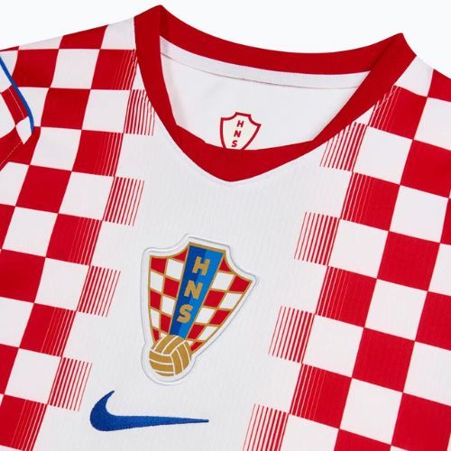 Herren-Fußballtrikot Nike Dri-Fit Croatia Stadium Home 2026 white/university red