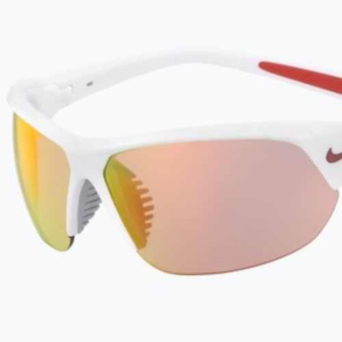 Sonnenbrille Nike Skylon Ace white/grey red mirror