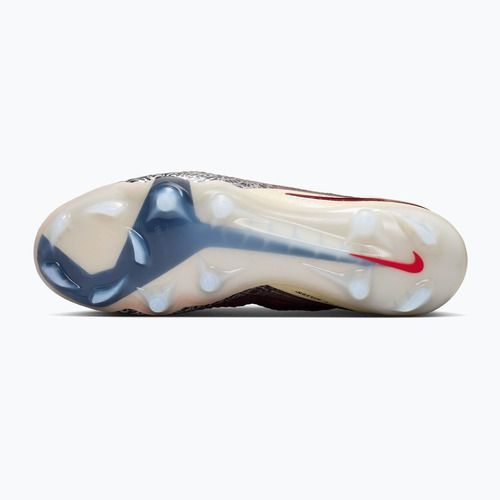 Herren-Fußballschuhe Nike United Phantom 6 High Elite FG burgundy crush/fossil/university red