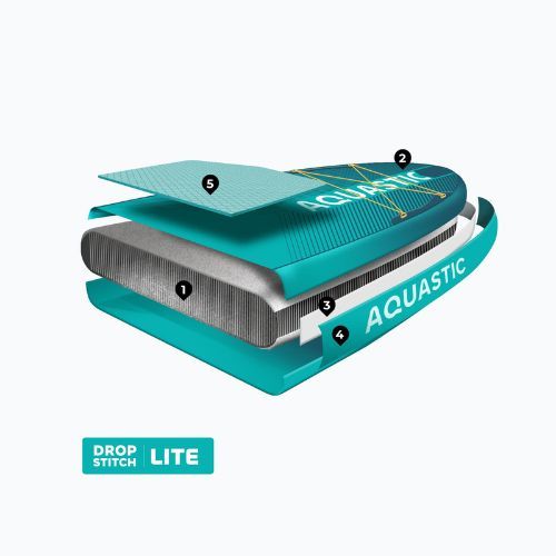 SUP-Board AQUASTIC Perth 10'8" all-round green