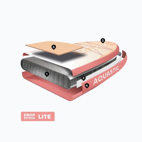 SUP-Board AQUASTIC Perth 10'8" allround orange