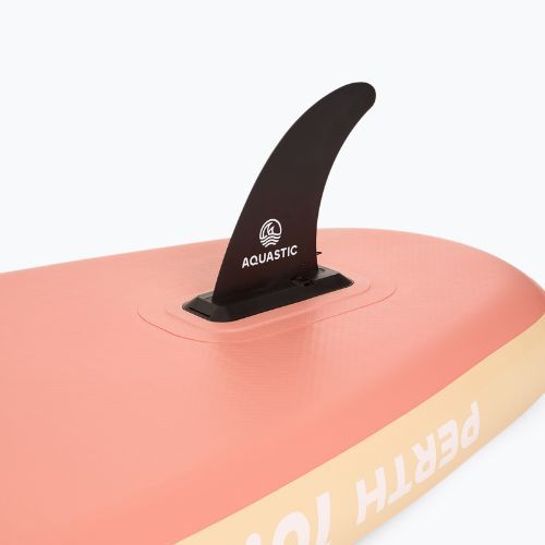 Set Paddleboard SUP aufblasbar AQUASTIC Perth 10'8" allround orange