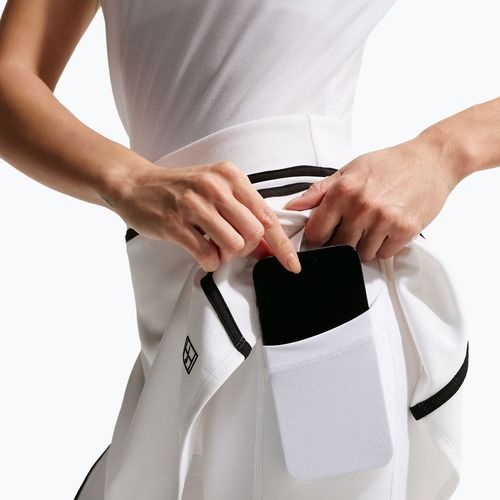 Tennissrock Nike Court Advantage Dri-Fit High Waisted white/black
