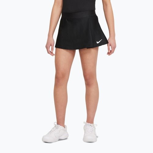 Tennissrock für Mädchen Nike Court Dri-Fit Victory black/white