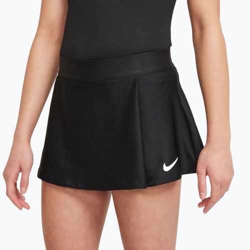 Tennissrock für Mädchen Nike Court Dri-Fit Victory black/white