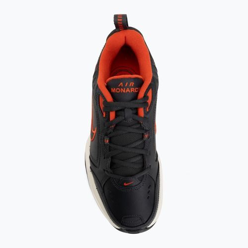 Herren Trainingsschuhe Nike Air Monarch IV dark smoke grey/picante red/black