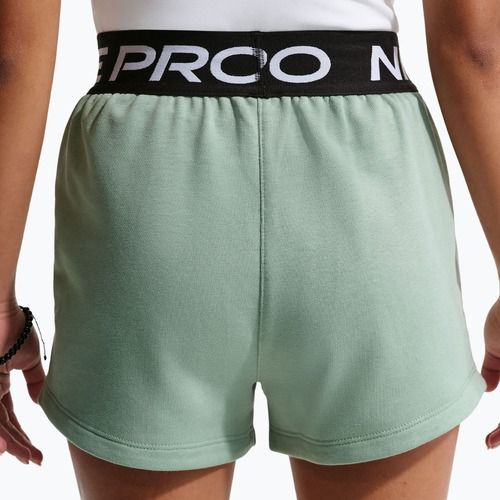 Nike Pro Fleece Kinder-Shorts Dri-Fit steam/steam/black/white