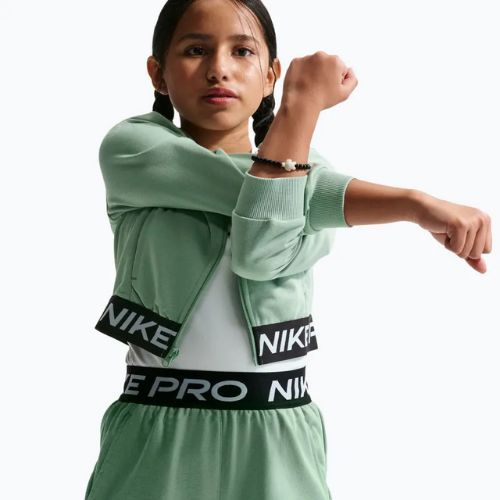 Nike Pro Fleece Kinder-Shorts Dri-Fit steam/steam/black/white