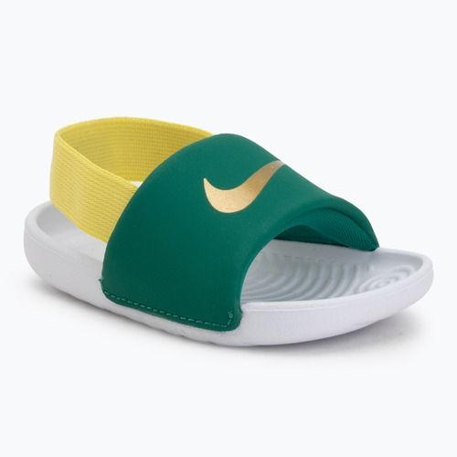 Kinder-Badeschuhe Nike Kawa malachite/sonic yellow