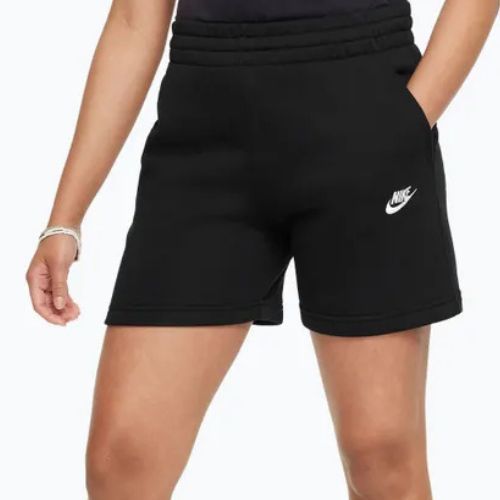 Kinder-Shorts Nike Sportswear Club Fleece schwarz/schwarz/weiß