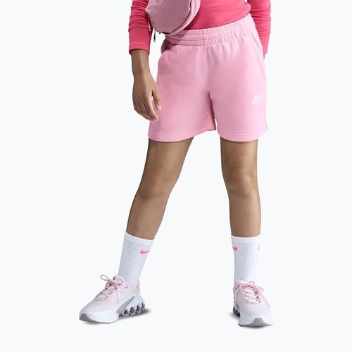 Kinder-Shorts Nike Sportswear Club Fleece med soft pink/med soft pink/white