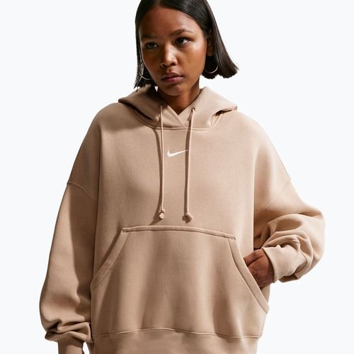 Damenpullover Nike Sportswear Phoenix Fleece Oversized linen/sail