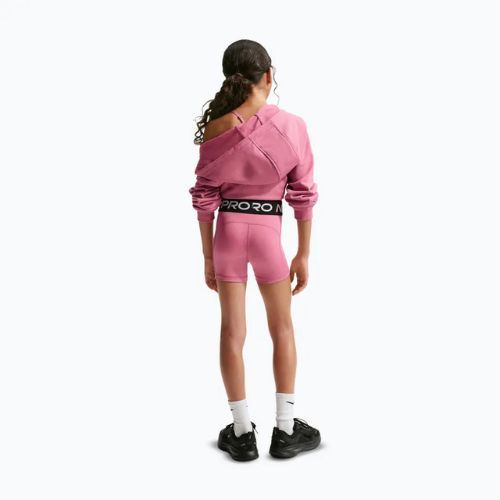 Kinder-Shorts Nike Pro peony/white