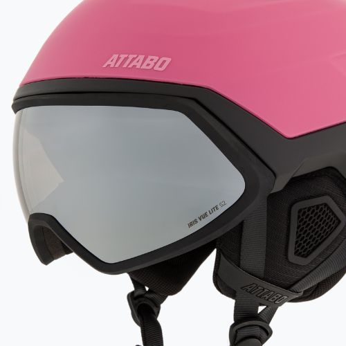 Kinder-Skihelm ATTABO Avens 3.0 Jr Visor ERT Pink