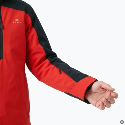 Herren-Skijacke KADVA Velar WP 10K/8K schwarz