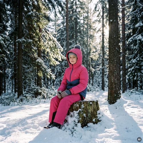 Kinder gefütterte Jacke Kadva Zippi KDG WP 5K/3K rosa