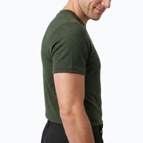 Herren Funktionsshirt WOOLCANO Merino 100% TEE0546 grün