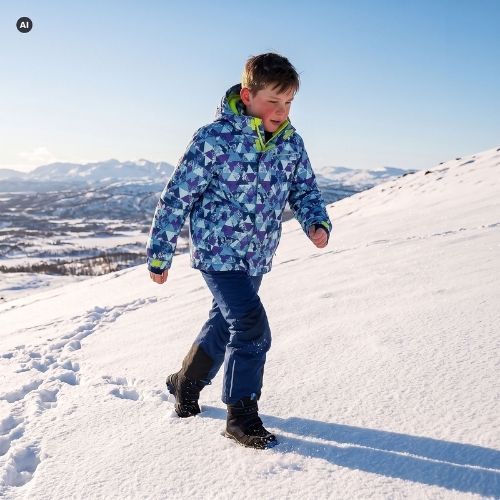 Kinder-Skiset KADVA Skiki KDG WP 5K/3K marineblau