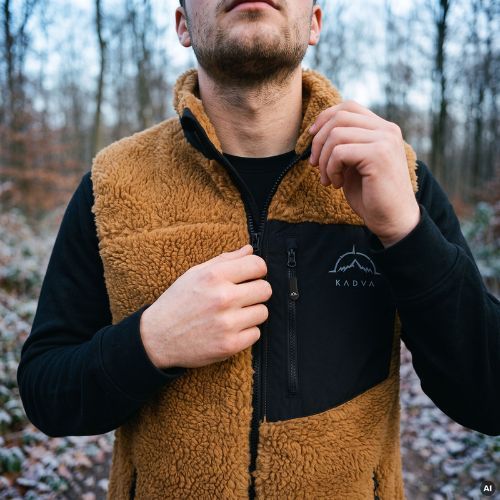 Herrenweste KADVA RODVIK VEST braun