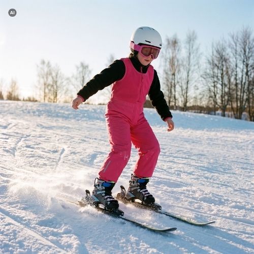 Kinder-Skihose KADVA Totto KDG WP 5K/3K rosa