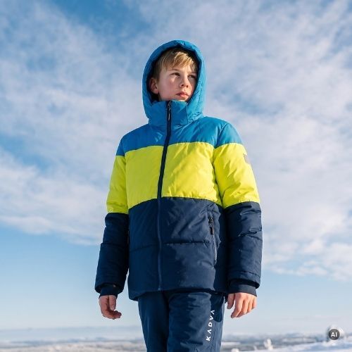 Kinder-Skijacke KADVA Dashy JR WP 5K/3K blau